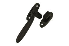 Window fastener black cast iron "Dudok" right