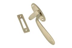 Window fastener satin nickel left
