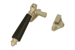 Window fastener (1890) satin nickel ebony Right