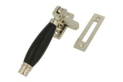 Window fastener reversible nickel ebony (1928)