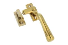 Window fastener polished brass left (1915)