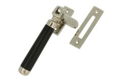 Window fastener reversible nickel ebony (1918)