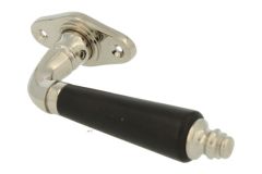 Window handle with rosette nickel ebony (1904)