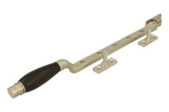 Window stay satin nickel ebony 315mm