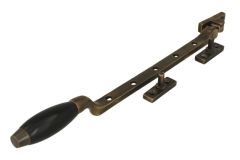Window stay antique brass bakelite 315mm (1932)