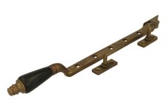Window stay elegant model antique brass bakelite 300mm