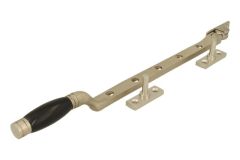 Window stay satin nickel bakelite 300mm (1926)
