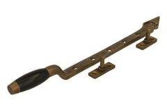 Window stay modern design antique brass bakelite 300mm(1932)