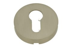 Cover escutcheon inside satin nickel Ø54mm