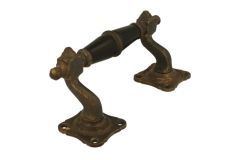 Pull handle 130mm elegant model antique brass (1895)