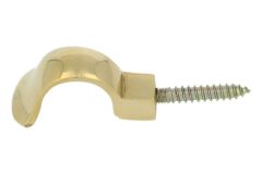 Pull handle - window sash lift handle polished brass