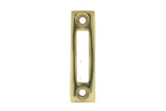 Polished brass plate for lock SL-6 mw or SL-6 mz