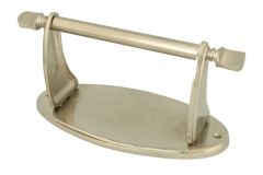 Toilet paper holder satin nickel