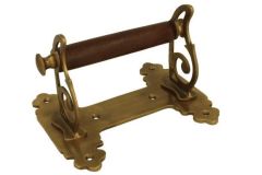 Elegant toilet paper holder antique brass