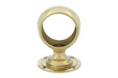 Handrail bracket polished brass Øhandrail 40mm