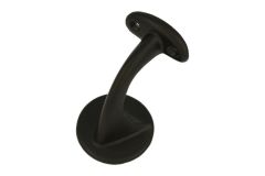 Handrail bracket cast iron powder coated, for round handrail