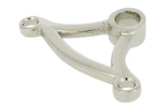 Bell crank nickel for Bell pull set