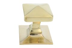 Door knob polished brass (1926)