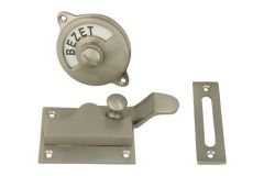 Vrij-bezet door lock satin nickel "Tonmodel 400 serie"